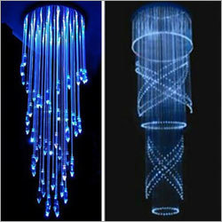 Fiber Optical Chandelier