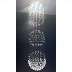 Modern Sphere Crystal Chandelier