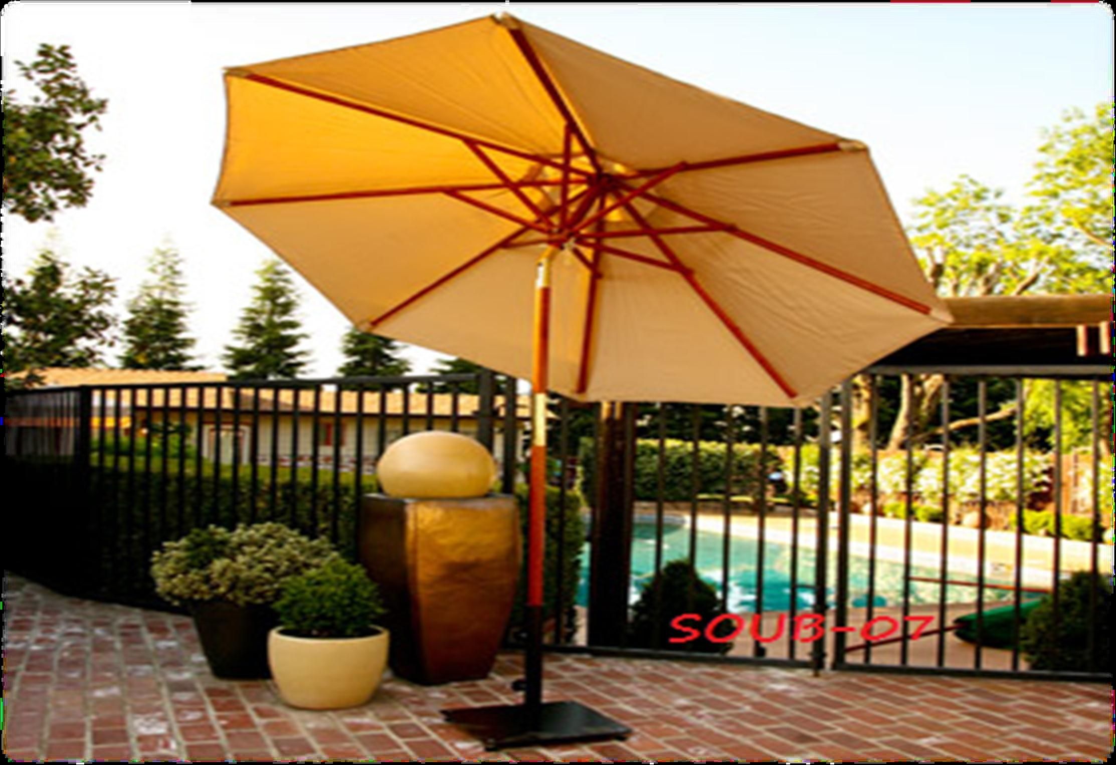 Contemporary Offset Patio Umbrella