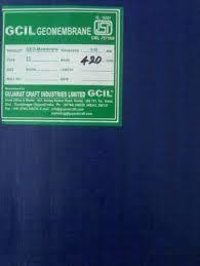 Aqua blue pond liner