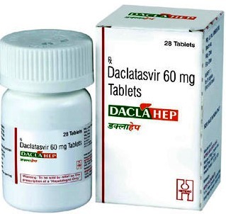 DACLAHEP 60 MG TABLETS