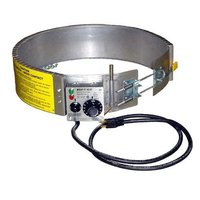 Clamp On Type Drum Heater - Color: Black