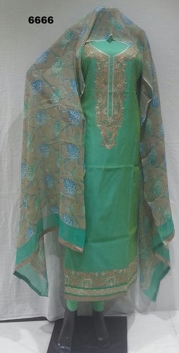 chanderi suits