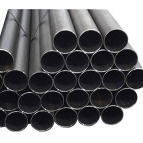 MS Black Round Pipes