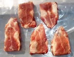 Frozen Pork Sternums - Iqf Frozen Pork Cuts 1-3 Kg, Carton Packaging, 12 Months Shelf Life