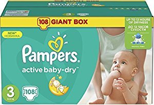 Pampers Active Baby Giant Pack