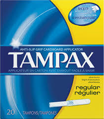 Tampax Tampons - Cotton, Cardboard Applicator, 20 Count | Absorbency, Comfort, Discreet Insertion, Reliable Protection