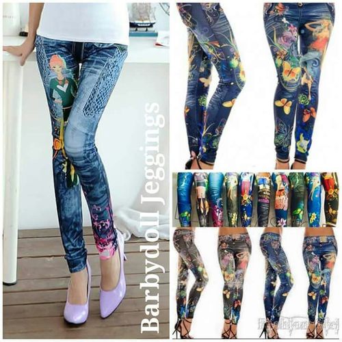 Lycra printed leggings