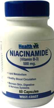 HEALTHVIT NIACINAMID 500 MG CAPSULE