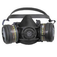 SAFETY DOUBLE CATRIDGE MASK V - 800