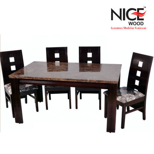 Marble Top Dinig Table By NICEWOOD FURNITURE LLP