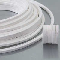 Ptfe Braided Packing - Various Sizes, White | High Tensile Strength, Heat & Moisture Resistance, Flexible & Moldable