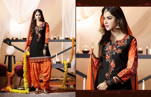 Cotton Patiyala Salwar Suit