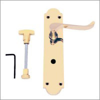 Victorian Lever Bathroom Scroll Regency - Brass, 6 2/3" x 1 2/3" | Elegant Design, Durable Finish, Easy Install, Smooth Action, Secure Lock