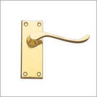 Victorian Lever Latch Scroll - 4 X 1 1/2, Brass Finish | Easy Install, Durable Finish, Secure Latch, Elegant Design