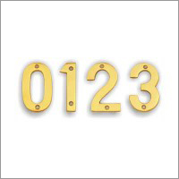 Brass Numerals