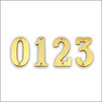 Brass Numerals