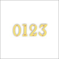 Brass Numerals