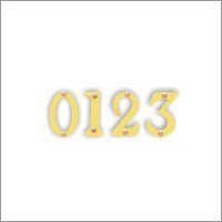 Brass Numerals
