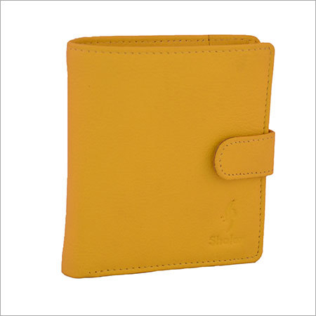 Fine Yellow Leather Wallets