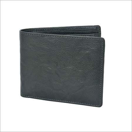 Leather Crumbled Gents Wallet