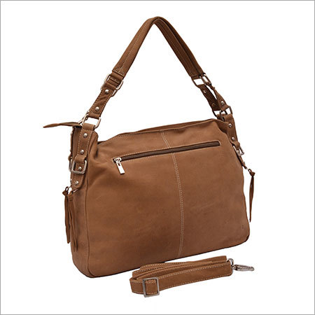 Brown Leather Ladies Bags