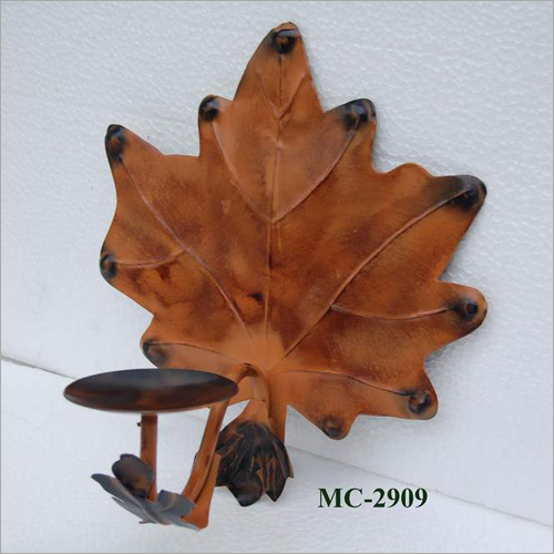 Leaf Wall Candle Holder