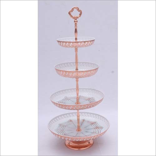 Copper White Cake Stand