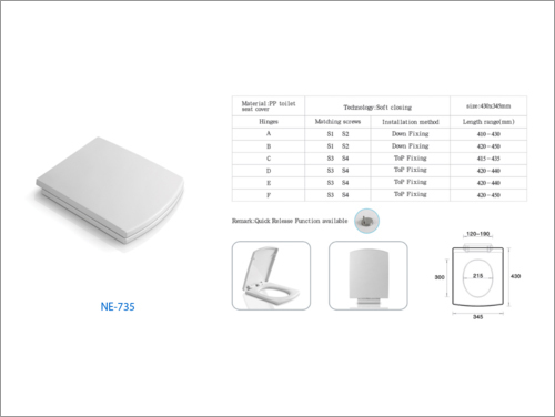 Square Toilet Seat Cover