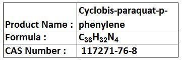 Cyclobis-paraquat-p-phenylene