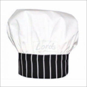 White And Black Chef Cap