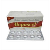 L-Ornithine L-Aspartate 150 mg Pancreatin 100 mg Tablets