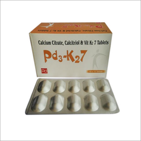 Calcium Citrate, Calcitriol With Vit K2