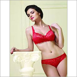 Ladies Red Bra Panty
