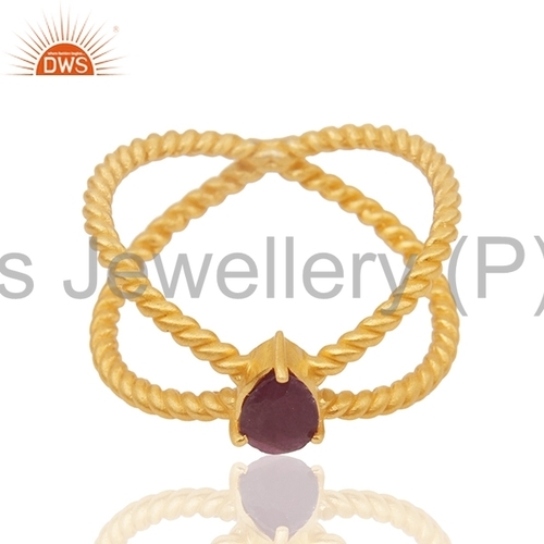Natural Ruby Gemstone Ring Supplier