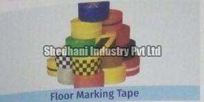 Floor Marking Tape - PVC Material, 25-110 Mic Thickness, Multicolor | Single-Sided Solvent Adhesive, Ideal for Safety Hazard Markings and Directional Guidance