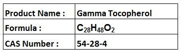 Gamma Tocopherol
