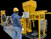 Fly ash block making machine