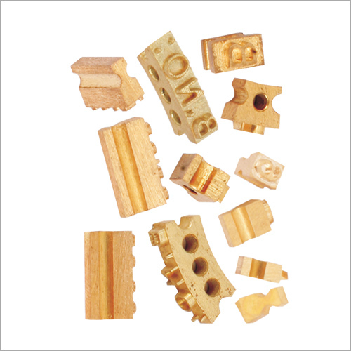 Brass Axial Coding Digits