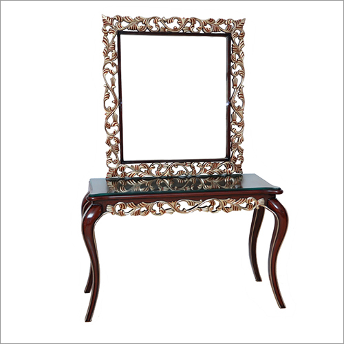 Carving Console with Oriental leg