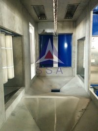 Batch Booth - Steel Material, Portable Model | Maximum Efficiency, Maintenance Free, Environmentally Friendly