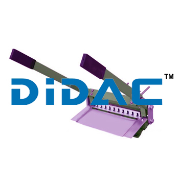 Bench Guillotine Shear By DIDAC INTERNATIONAL