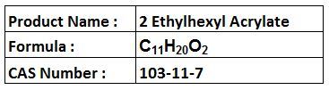 2 Ethylhexyl Acrylate