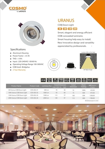 Ecoplus 12W LED Downlights