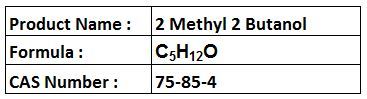 2 Methyl 2 Butanol