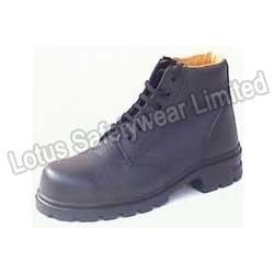 Heat Resistant Ankle Safety Boot with Rubber Sole
