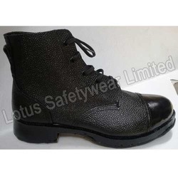 Army Boot With Rubber Sole