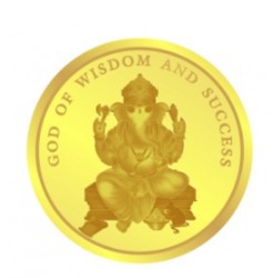 Ganesj Ji Gold Coin