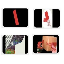 text tempered holographic seal