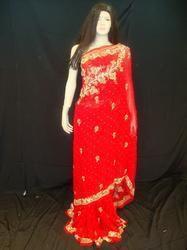 Embroidered Bridal Saree